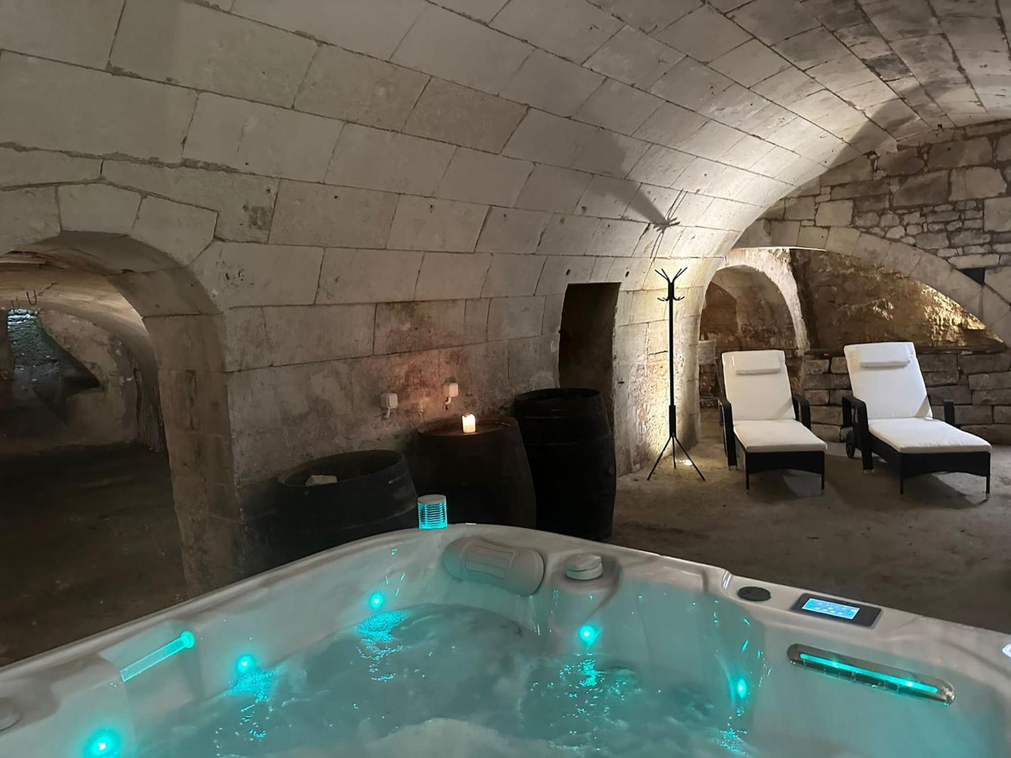 Gite Au Boom Coeur En Options Spa Et Repas Tourtenay Kültér fotó